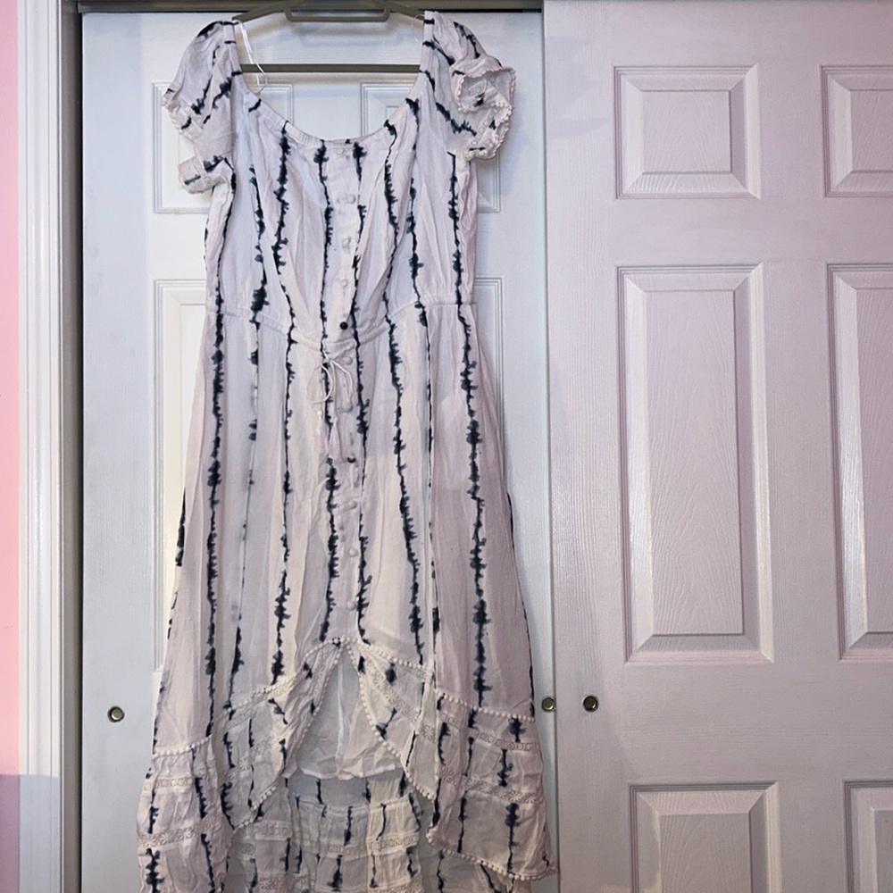 NWT Women’s asymmetrical maxi dress